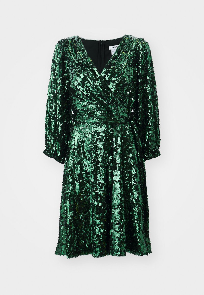 SEQUIN SURPLICE WRAP Media 1