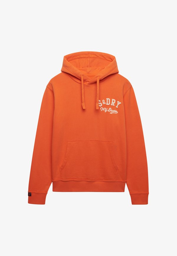 Superdry & Co VINTAGE ATHLETIC  - Hoodie - firecracker orange