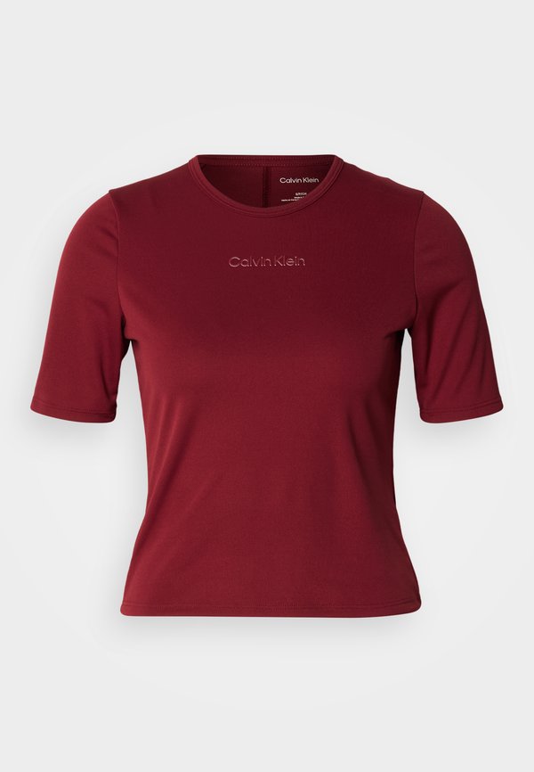 Calvin Klein TEE - Basic T-shirt - fall berry