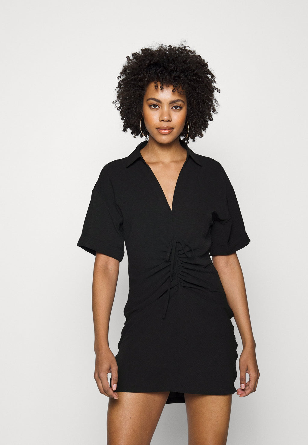 Noisy May NMELLEN ROUCHING POLO DRESS