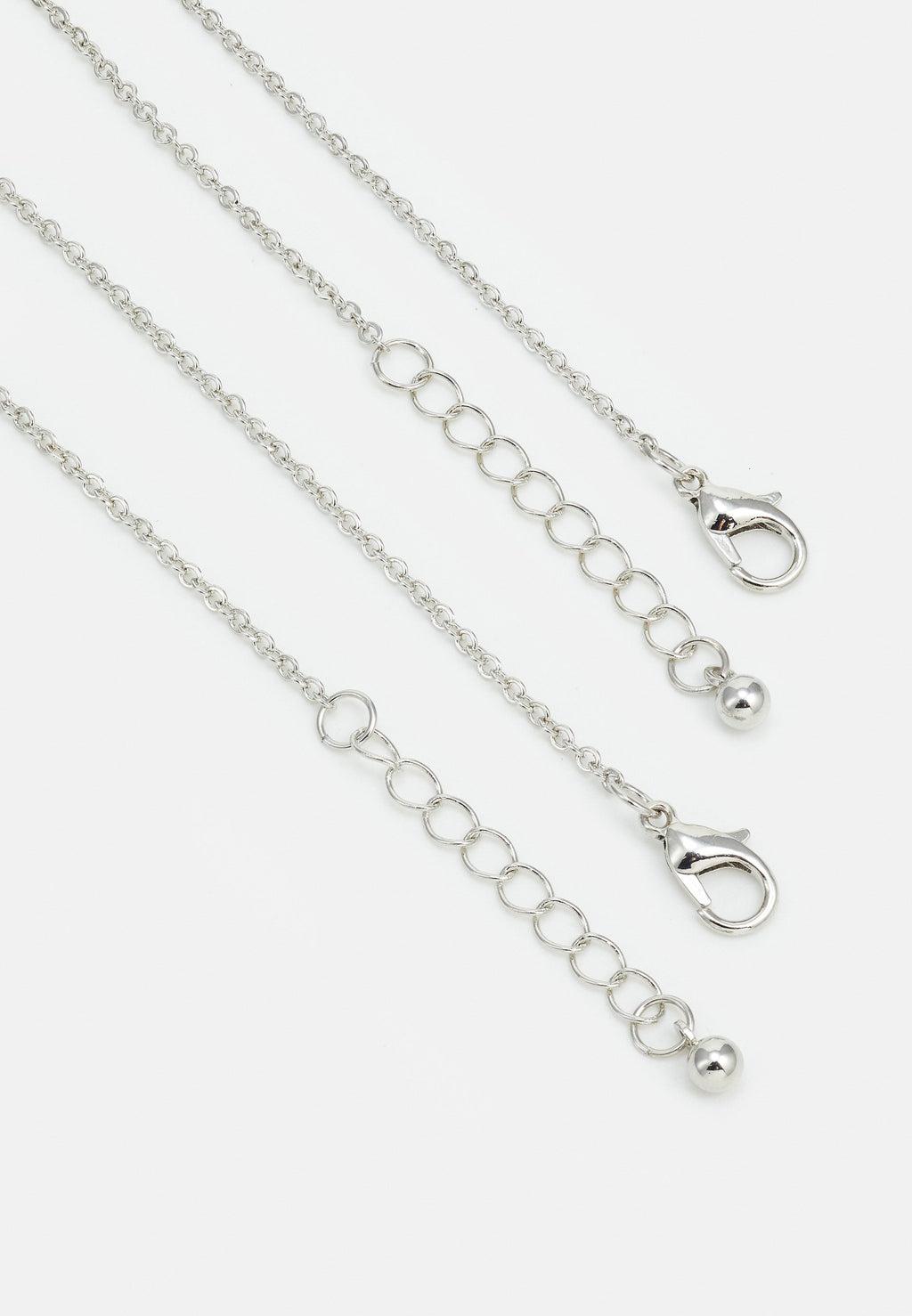 Jack & Jones JACBESTIE NECKLACE UNISEX 2 PACK