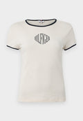 Tommy Hilfiger LOGO SLIM RINGER T-SHIRT - Print T-shirt - calico
