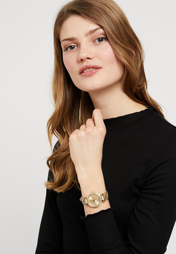 Guess TERRACE - Watch - gold-coloured/brown