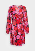 VILA Tall VIFLORA SHORT WRAP DRESS