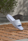 Lacoste SERVE SLIDE 0.0 126 2 CFA - Mules - light blue/white