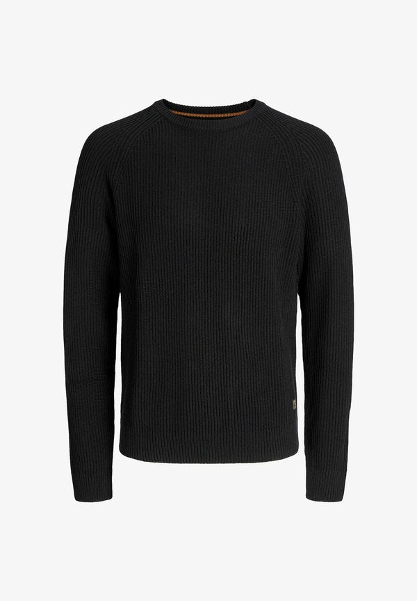 Jack & Jones Knitted Plain Knitted - Jumper - black