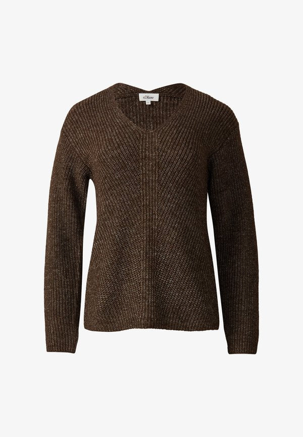s.Oliver Jumper - dunkelbraun