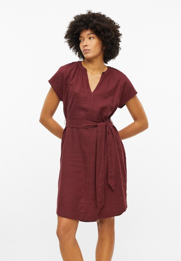 s.Oliver Day dress - bordeaux
