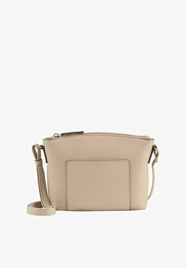 TOM TAILOR AMARIS CROSS BAG S - Cross body bag - taupe taupe