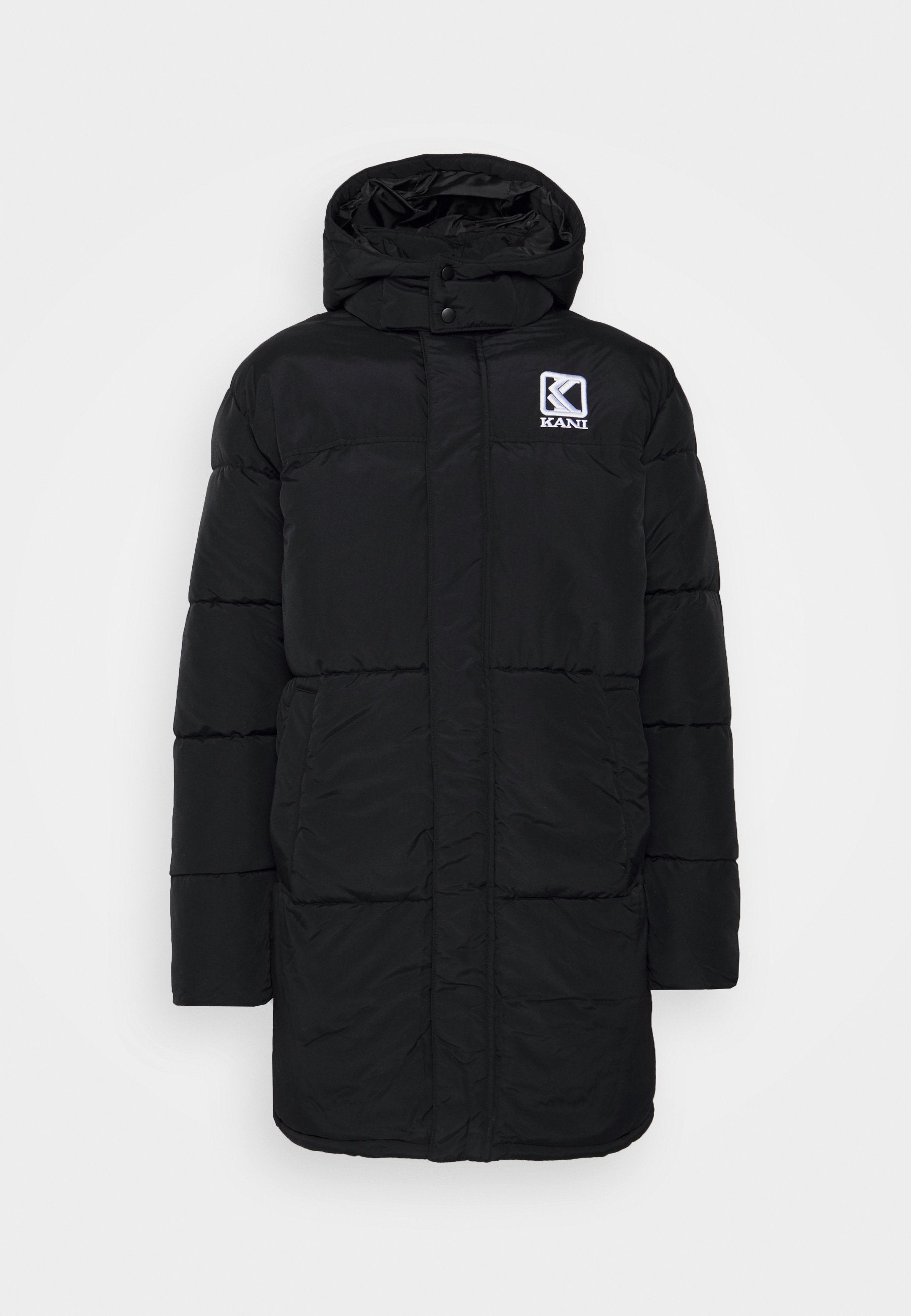 Karl Kani LONG HOODED PUFFER JACKET UNISEX
