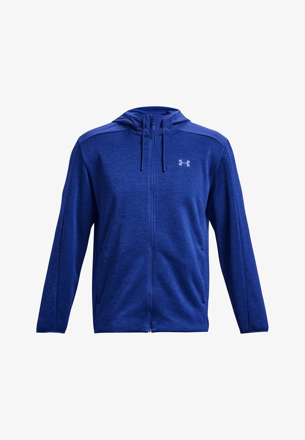 Under Armour ESSENTIAL SWACKET - Zip-up sweatshirt - team royal