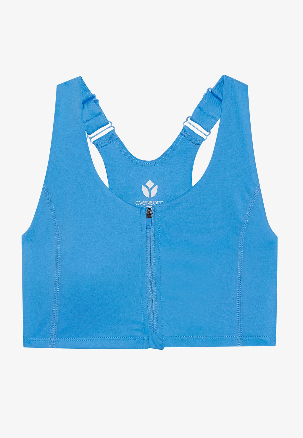 Even&Odd active MEDIUM SUPPORT BRA WITH ZIP UP FRONT & ADJUSTABLE STRAPS