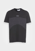 adidas Originals ESSENT TEE - Print T-shirt - black
