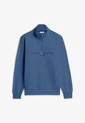 Tommy Hilfiger LOGO MOCKNECK - Sweatshirt - aegean sea