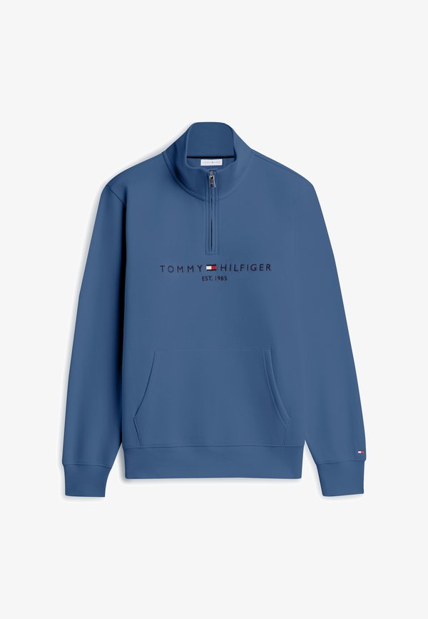 Tommy Hilfiger LOGO MOCKNECK - Sweatshirt - aegean sea