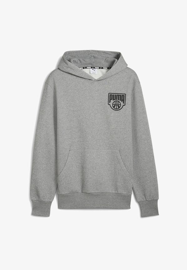 Puma Hoodie - medium gray heather