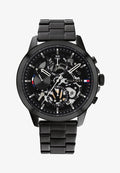 Tommy Hilfiger CHRONO_AUTOMATIC - Chronograph watch - total black