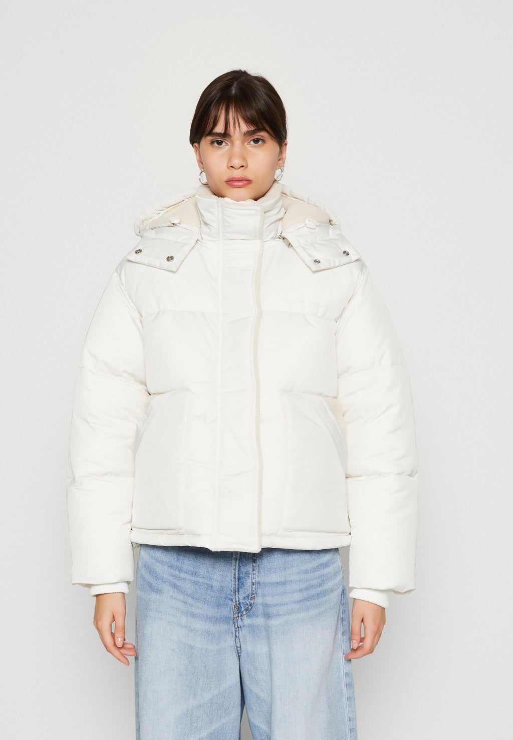 Colourful Rebel RYA CONTRAST PUFFER JACKET