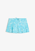 Bershka SKIRT - A-line skirt - turquoise