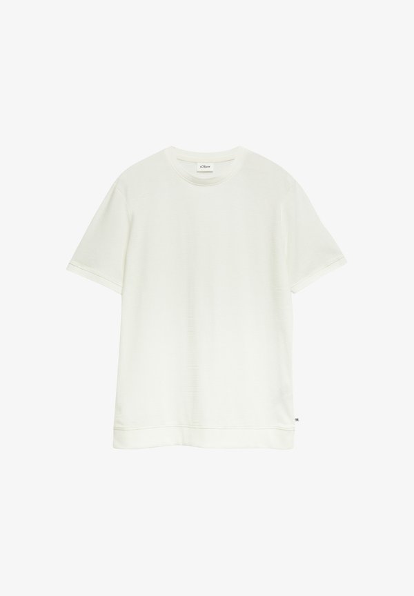 s.Oliver T-SHIRT - Basic T-shirt - ecru