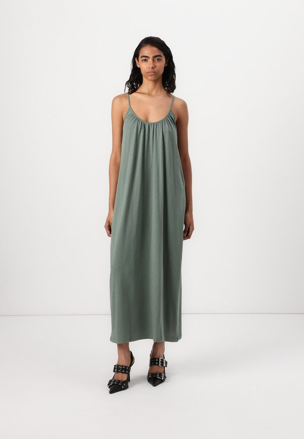 Vero Moda VMLUNA SINGLET ANKLE DRESS - Maxi dress - laurel wreath
