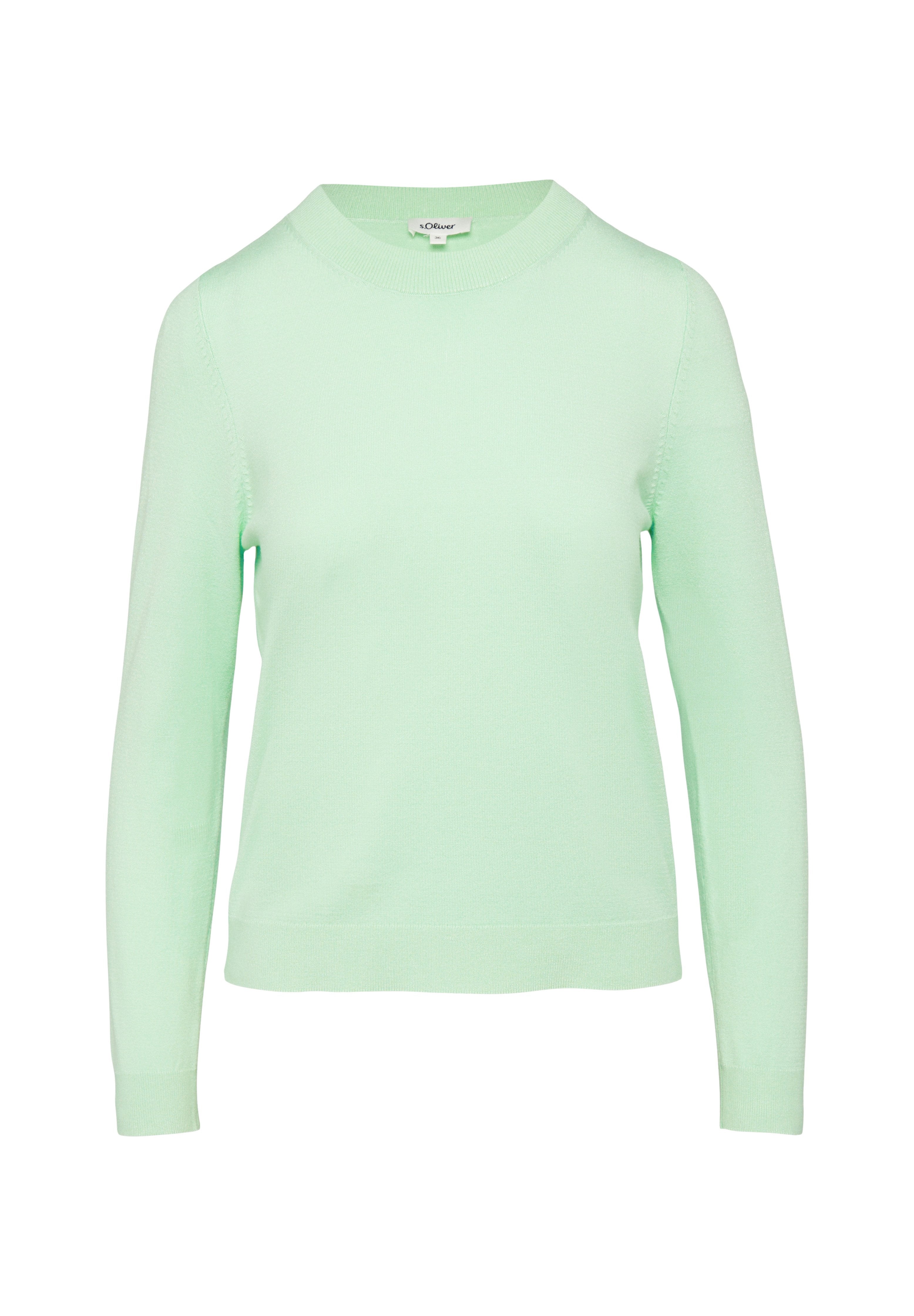 s.Oliver WEICHER MIT CREW NECK