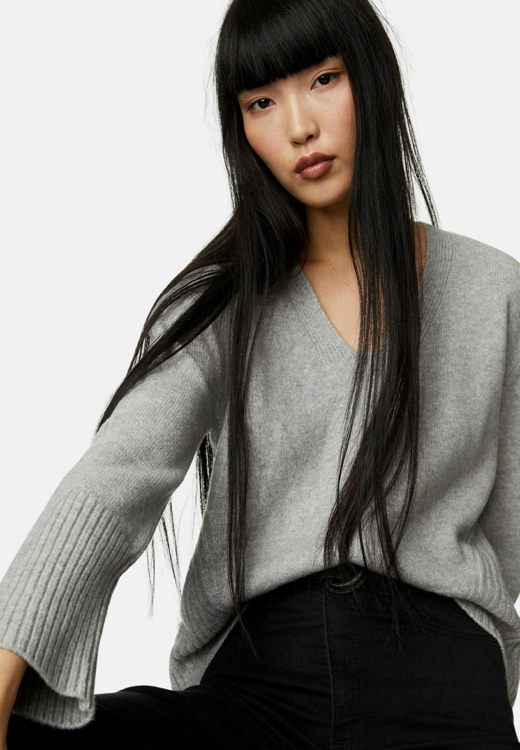 Marks & Spencer TEXTURED V-NECK