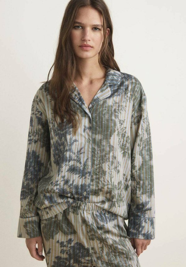 Mango WITH BLURRED  - Pyjama top - green