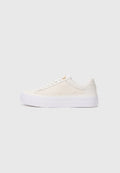 TH MONOGRAM QUILTED LEATHER PLATFORM TRAINERS Media 1