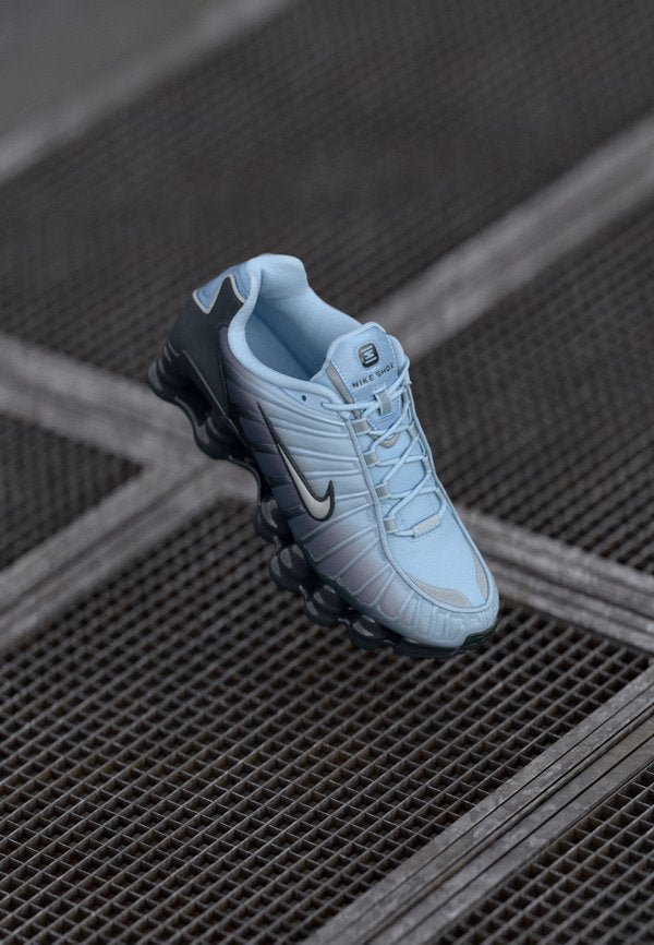 Nike Sportswear SHOX TL - Trainers - anthracite/metallic silver-coloured/light armory blue