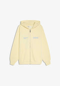 Bershka Zip-up sweatshirt - yellow