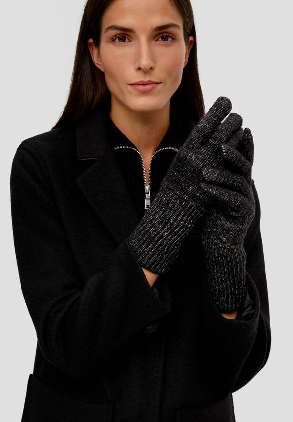 s.Oliver Gloves - schwarz