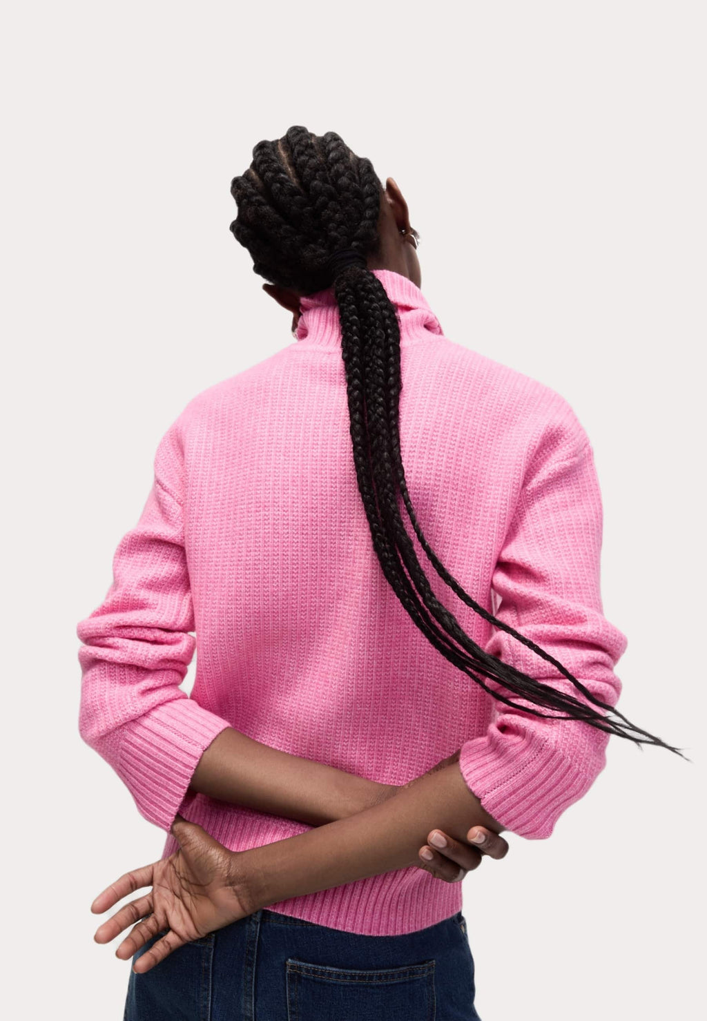 Marks & Spencer CLOUD YARN TEXTURED ROLL NECK