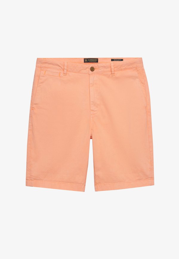 Superdry & Co SUPERDRY PREMIUM REGULAR CHINO SHORTS.. - Shorts - washed peach