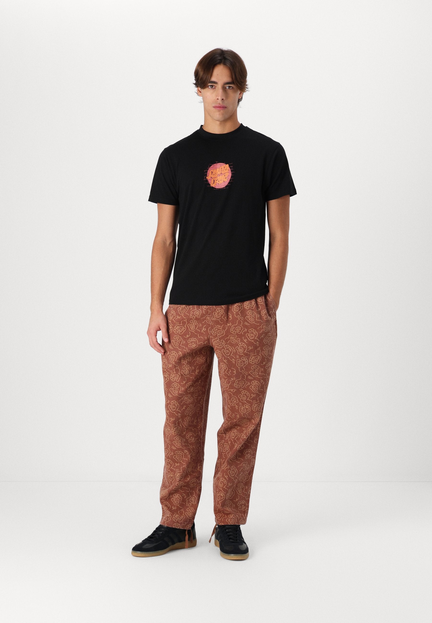 Santa Cruz SCRAWL BRICK DOT FRONT UNISEX