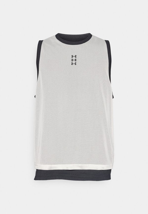 Under Armour HOOPS TANK - Top - white/black