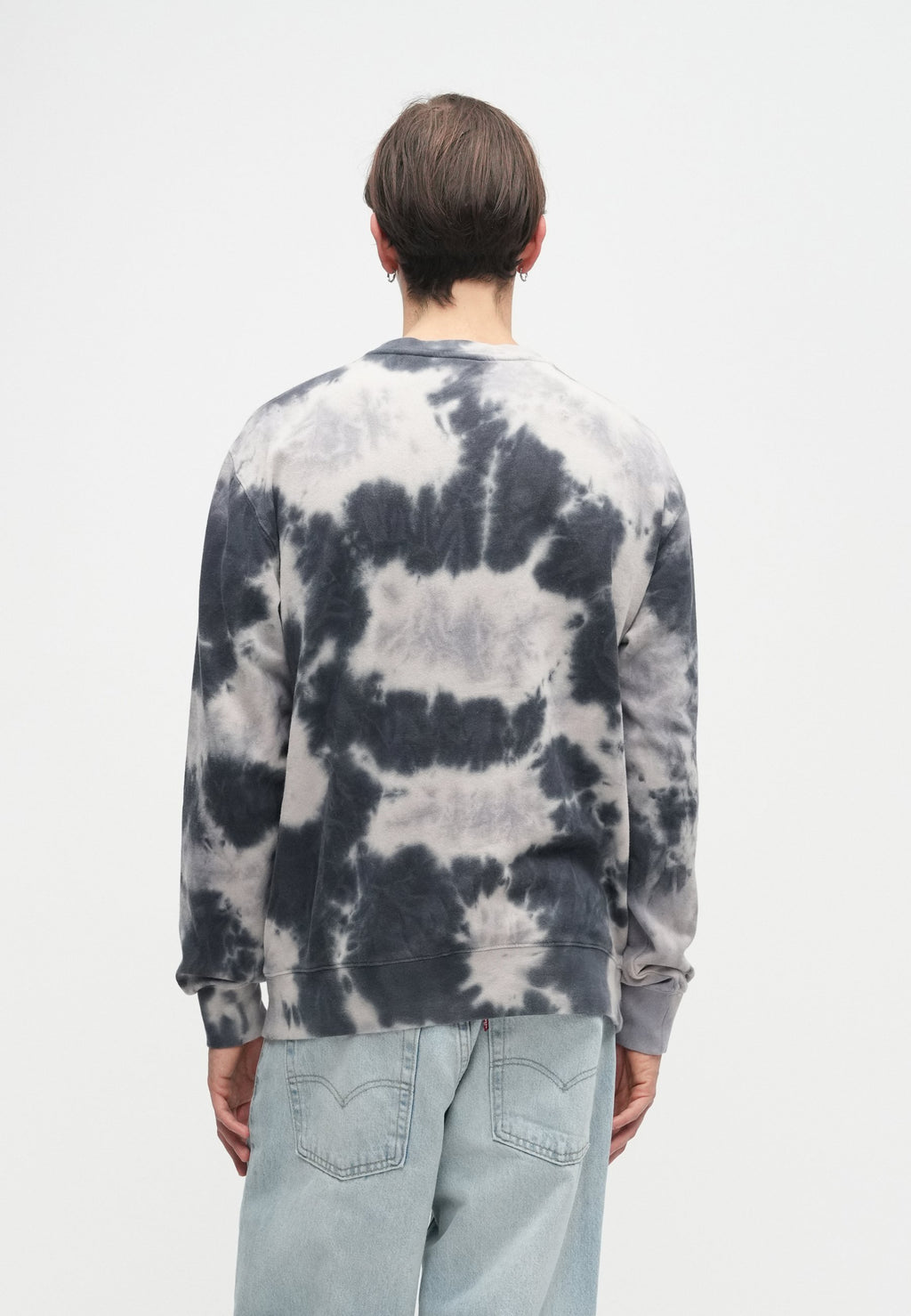 HUF TIE DYE LOGO CREW UNISEX