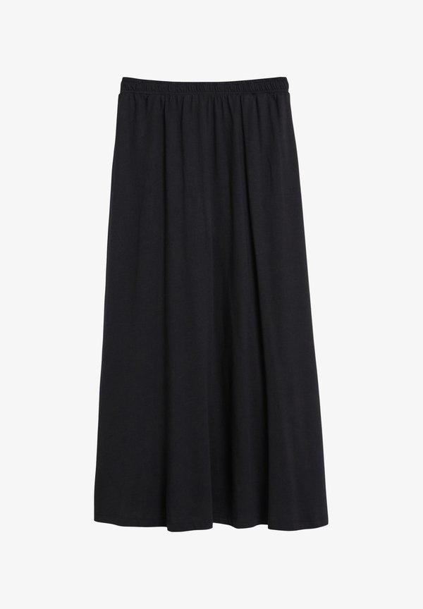 s.Oliver ROCK - Maxi skirt - schwarz