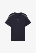 Puma ESS TAPE TEE - Print T-shirt - new navy
