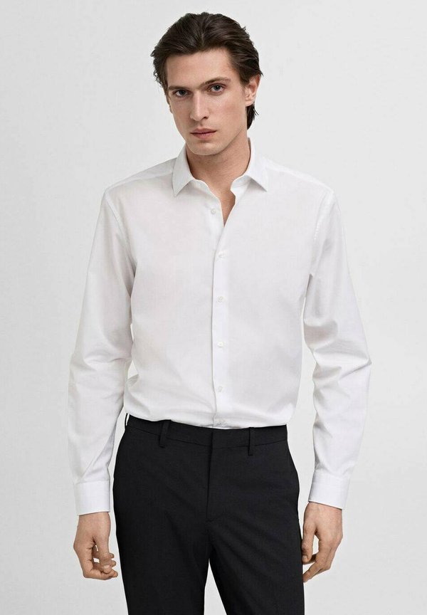 Mango Formal shirt - white