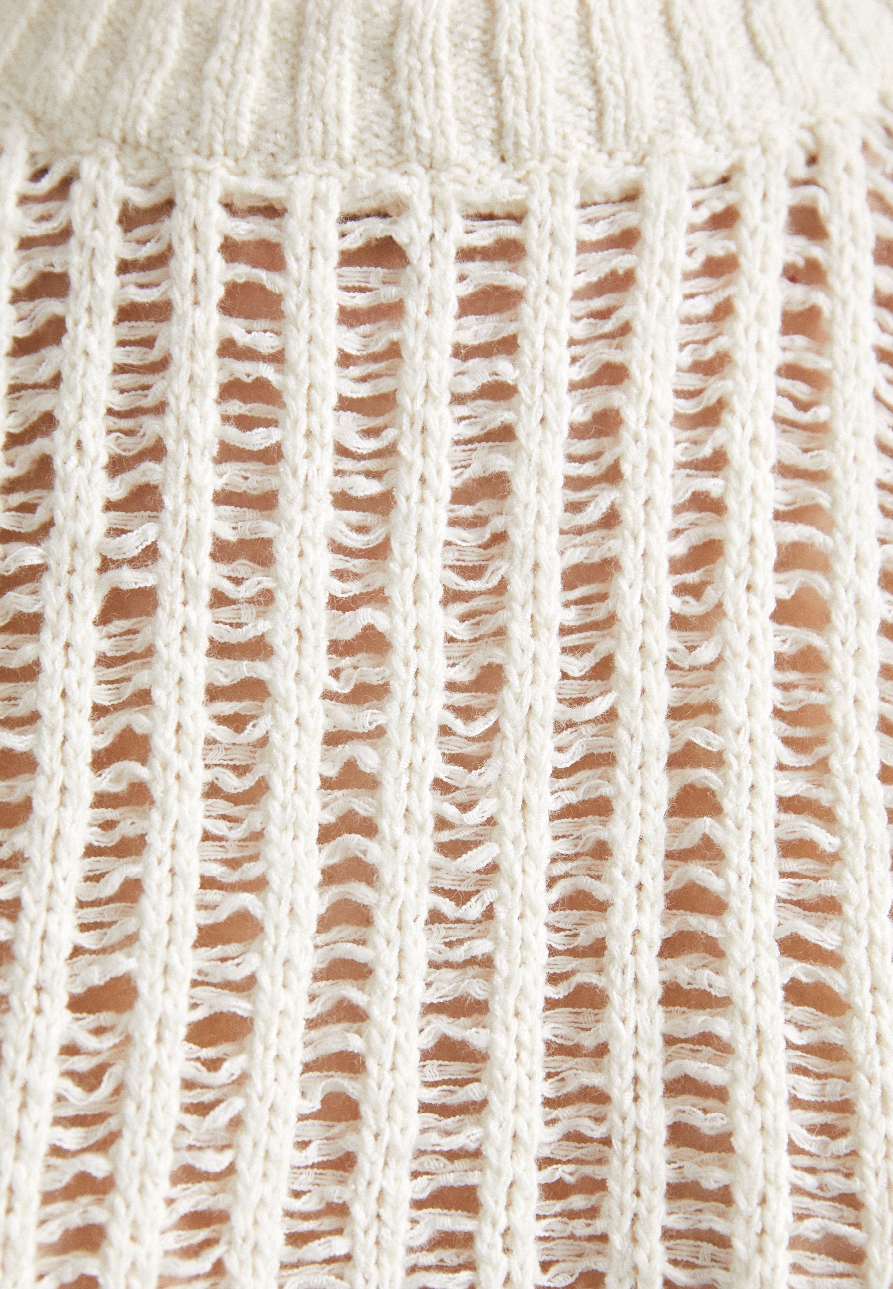 KNITID CHUNKY POINTELLE TANK