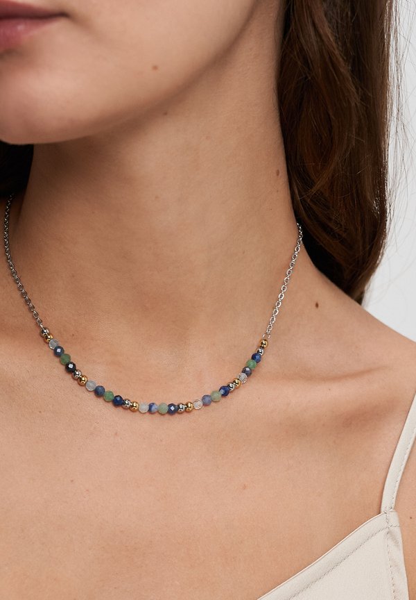 s.Oliver COLORFUL BEADS - Necklace - metal