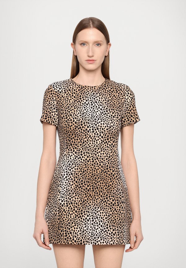 MICHAEL Michael Kors CHEETAH SHIFT MINI DRESS