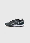Nike Performance TIEMPO STREETGATO IC UNISEX - Indoor football boots - black/ice blue/obsidian