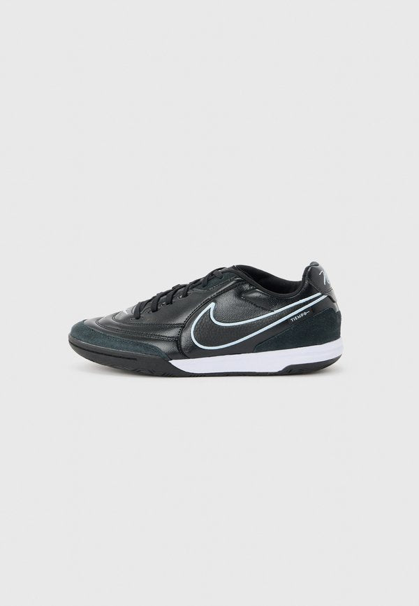 Nike Performance TIEMPO STREETGATO IC UNISEX - Indoor football boots - black/ice blue/obsidian