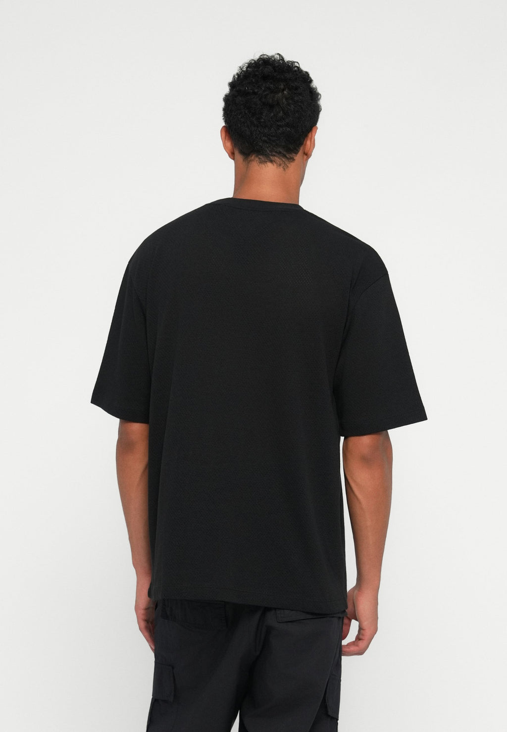 LOGO RELAXED MESH T-SHIRT Media 4