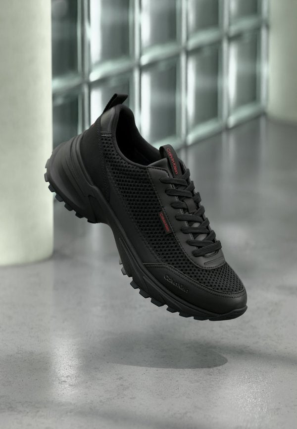 Calvin Klein Trainers - triple black/adrenaline rush