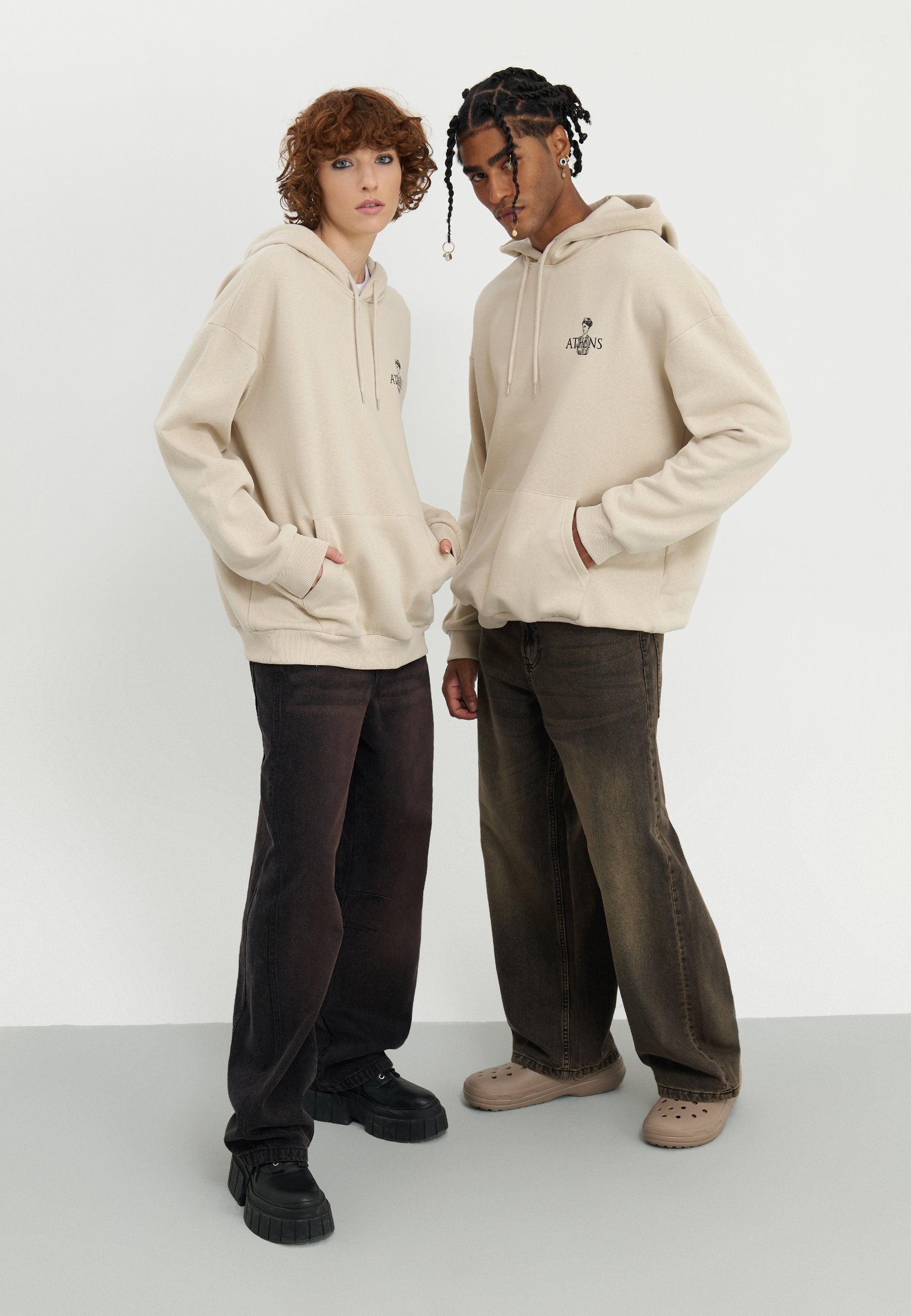 YOURTURN UNISEX RELAXED FIT HOODIE