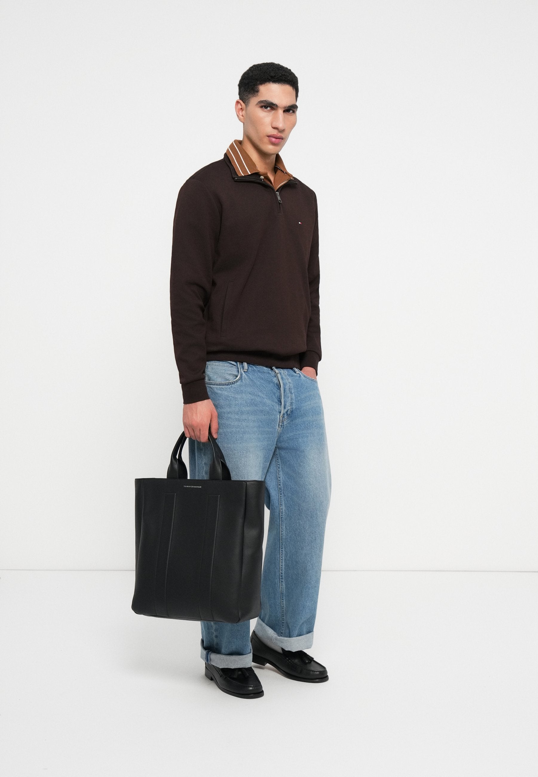 PERFORMANCE QUARTER-ZIP INTECHNO KNIT JUMPER Media 2
