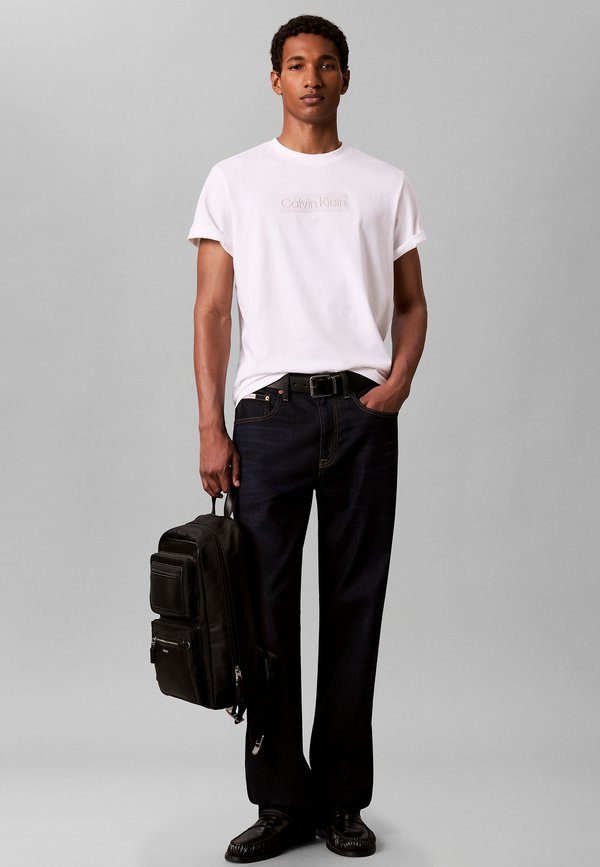 Calvin Klein CALVIN KLEIN SQUARE LAPTOP TROLLEY BACKPACK - Rucksack - black